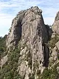 Formacja skalna w Huang Shan