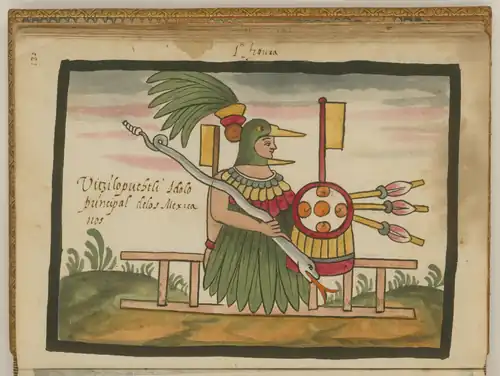 Huitzilopochtli – Kodeks Ramirez