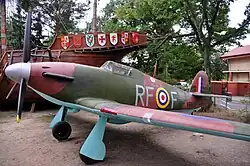 Hawker Hurricane Mk I – jedyny samolot (replika) w Polsce, na którym polscy lotnicy z Dywizjonu 303 brali udział w bitwie o Anglię