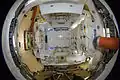 Wnętrze kapsuły widziane z ISS (26 maja 2012)