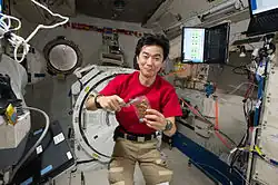 Kimiya Yui w module Kibō