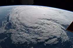 Harvey uderza w&nbsp;stan Luizjana (widok z&nbsp;MSK)