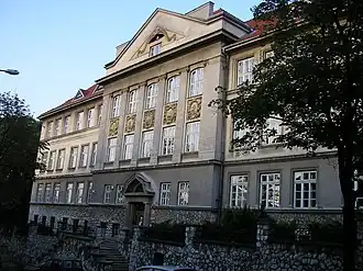 Budynek gimnazjum (1913)Kraków ul. Krzemionki 11