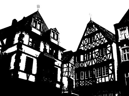 Obraz po operacji progowania za pomocą metody Otsu