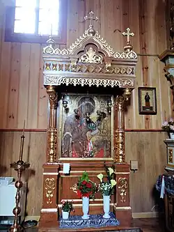 Bielska Ikona Matki Bożej w lewej nawie