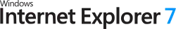 Logo Internet Explorer 7