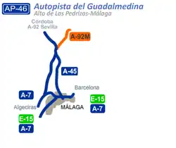 Mapa A46