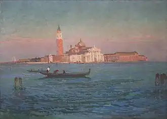 Wenecja (San Giorgio Maggiore), 1908 Muzeum Narodowe we Lwowie imienia Andrzeja Szeptyckiego