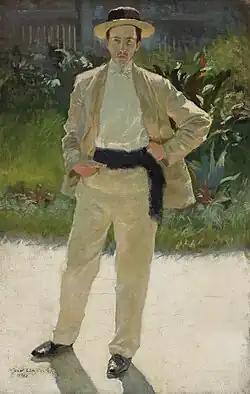 Portret malarza Stanisława Czajkowskiego, brata artysty (1898), Muzeum Narodowe w Warszawie