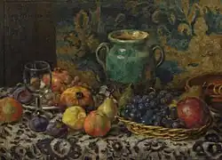 Martwa natura z zielonym dzbanem, 1929, Muzeum Śląskie w Katowicach