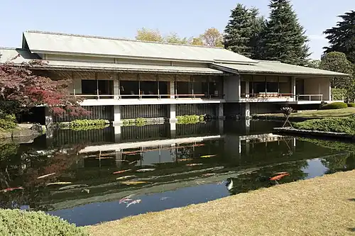 Yūshin-tei, aneks w stylu japońskim