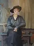 Jacek Malczewski "Żona artysty" 1920