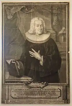 Wizerunek Jacoba Christiana Schäffera, Robert C. Williams Paper Museum w Atlancie