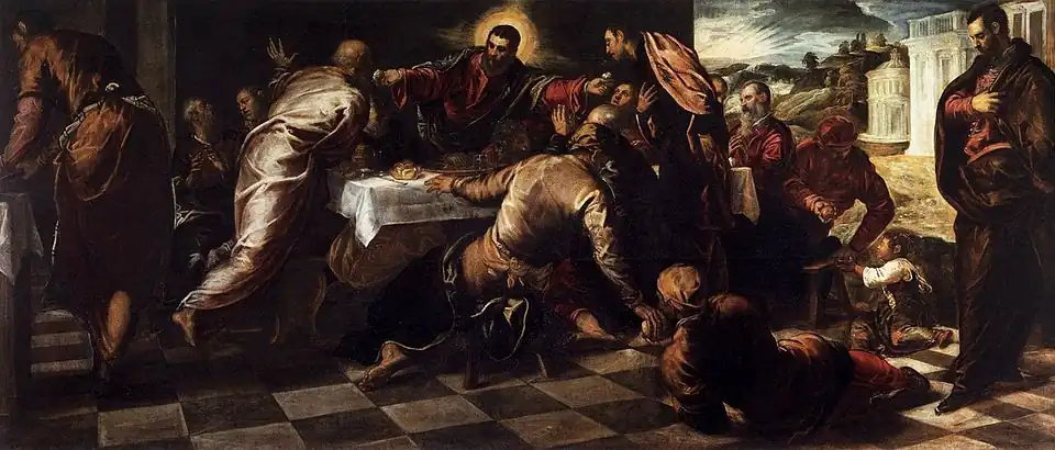 Jacopo Tintoretto, Ostatnia wieczerza, ok. 1570