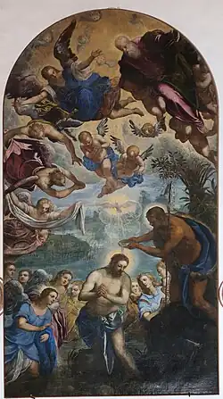 Jacopo Tintoretto, Chrzest Chrystusa