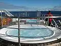 Jacuzzi na pokładzie statku