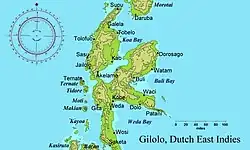 Mapa opisywanego kraju