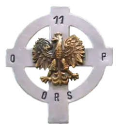 Replika odznaki OP-11