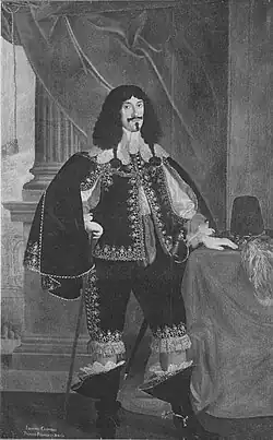 Portret królewicza Jana Kazimierza nieznanego autora, ok. 1630.