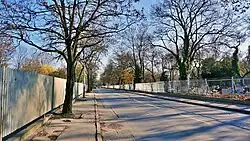 Widok na wschód od alei 29 Listopada