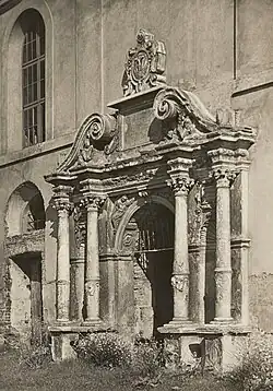Portal barokowy, 1938