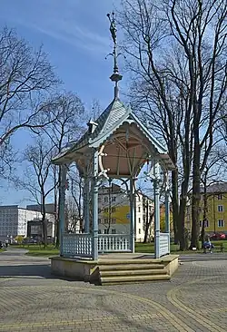 Park miejski, glorietka z 1900