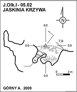 Plan jaskini