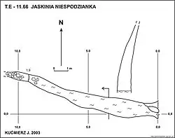 Plan jaskini