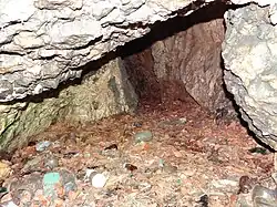 Korytarz za otworem pn.-zach.