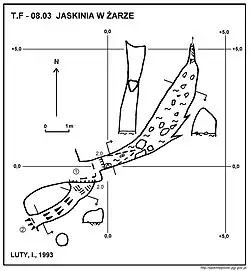 Plan jaskini