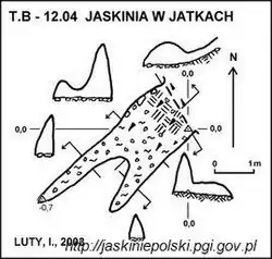 Plan jaskini