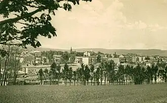 Widok ogólny, przed 1930