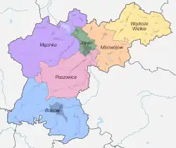 Plan powiatu jaworskiego