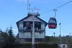 Budynek górnej stacji