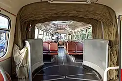 Połączenie członu przedniego z tylnym