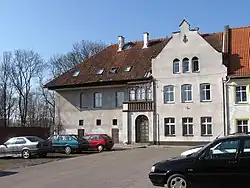 Urząd Miejski z pozostałościami zamku