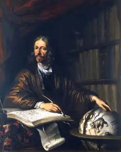Portret Jana Heweliusza (1677), Biblioteka Polskiej Akademii Nauk w Gdańsku