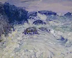 John Peter Russell: Rough Sea, Morestil, ok. 1900, Art Gallery of New South Wales, Sydney