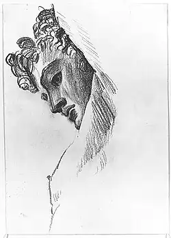 John Singer Sargent, Głowa Perseusza Celliniego, ok. 1909–1910