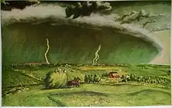 The Line Storm, 1935, w prywatnej kolekcji