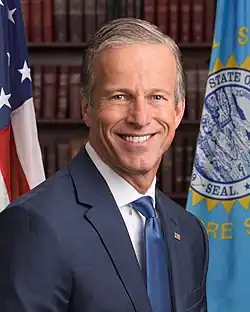 John Thune (R-Dakota Południowa), lider większości