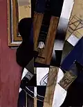 Juan Gris, Gitara i fajka, 1913