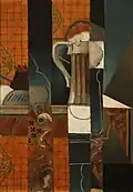 Juan Gris, Karty do gry i kufel piwa, 1913