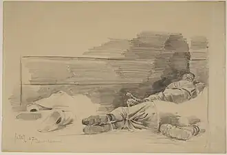 Śpiący Poleszucy, 1887, Muzeum Narodowe w Krakowie