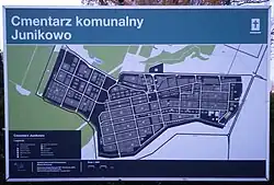 Mapa cmentarza