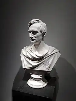 Popiersie króla Jana Wettyna z 1855 roku