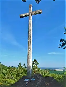 Krzyż w Kőszeg upamiętniający niekorzystny dla Węgier traktat