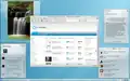 Social desktop w KDE&nbsp;4.3 i inne usługi online.