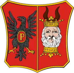 Herb województwa płockiego w Królestwie Kongresowym