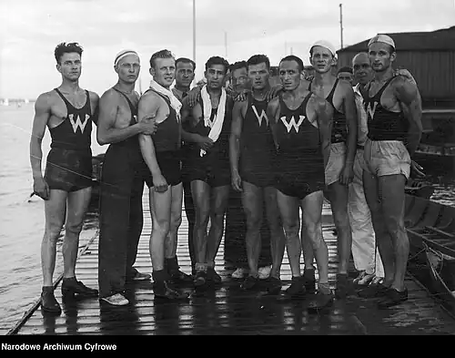 Zwycięska ósemka klubowa 1935